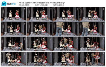 【试炼原创】 希希曼尼双人单腿跪吊缚+郊狼+SP口水直流眉头紧皱