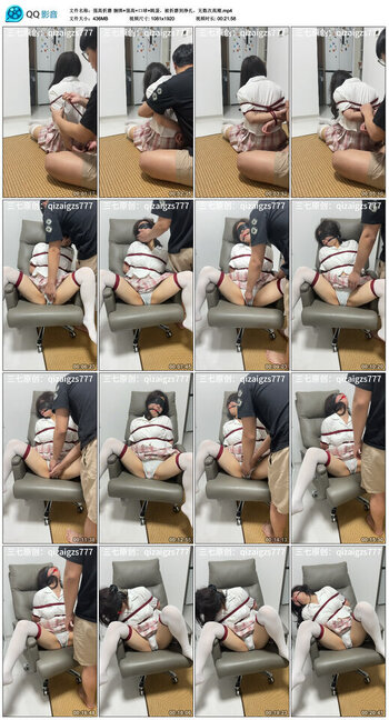 【强高折磨】捆绑 强高 口球 跳蛋，被折磨到挣扎，无数次高潮