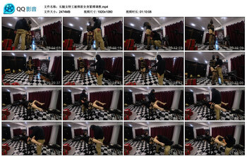 长腿女特工被绑匪全身紧缚调教