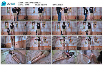 大学生女孩刘嘉欣初体验