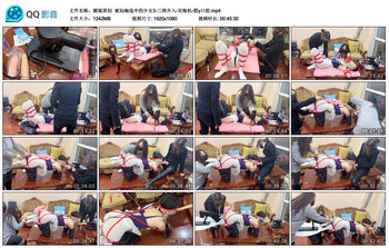 【媚娘原创】被玩咖选中的少女3-三洞齐入-双炮机-假y口胶