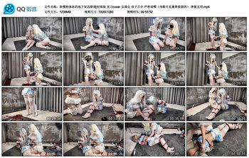 【新模特泳泳的地下室囚禁调j初体验】见习coser 女调女 双子百合 严密堵嘴（肉眼可见塞得