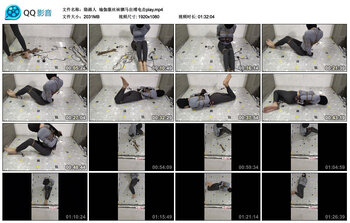 【隐画人】瑜伽服丝袜驷马自缚电击play