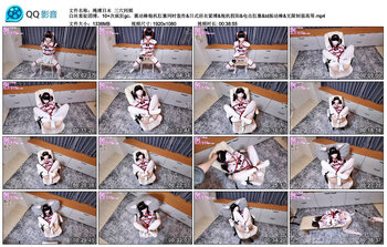 【绳缚日本】三穴同频 白丝羞耻团缚，10 次疯狂gc，震动棒炮机肛塞同时轰炸&amp;日式浴衣