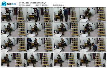 【绯影责东】和服直臂后手吊惩罚