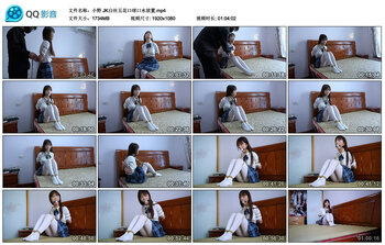 【小野】JK白丝五花口球口水放置