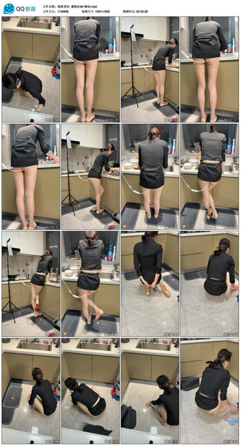 【眼眸原创】 灌肠洗碗+擦地