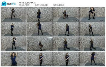 曼妮女j手铐舞